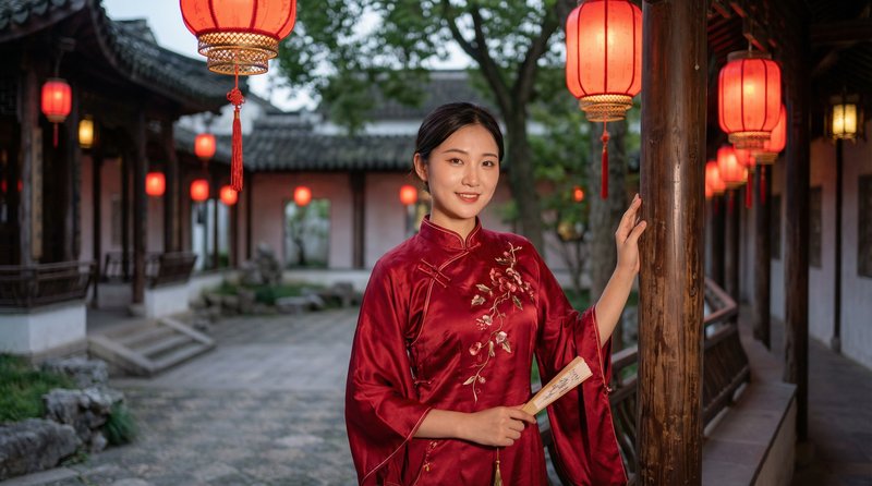 草榴社区国风视频：旗袍之美传统文化视频演示